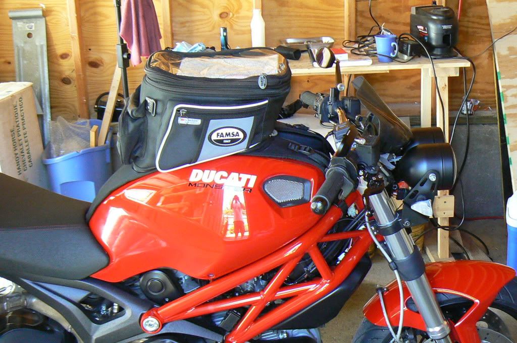 Tank Bag Options for New Monsters Ducati Monster Forums Ducati